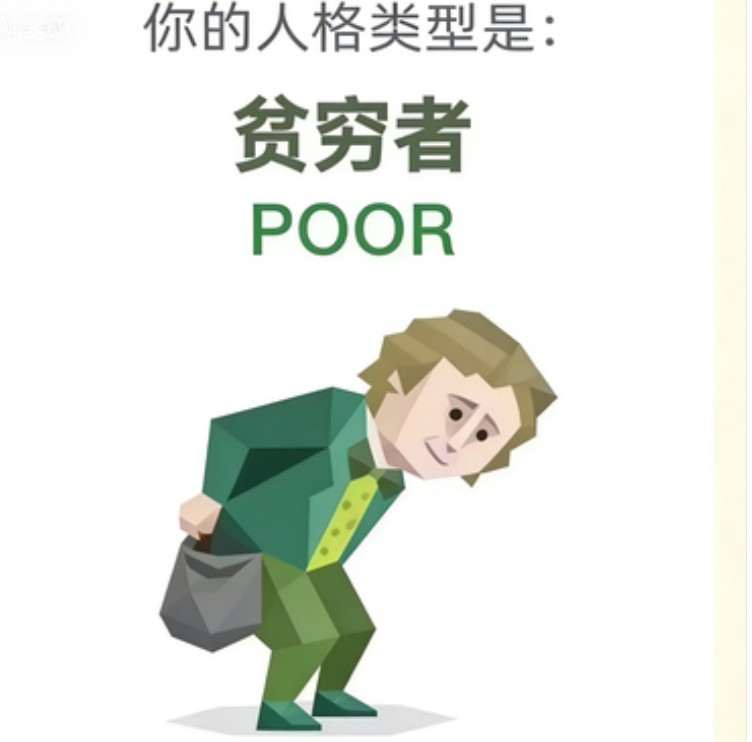 POOR 人格图（贫困者）