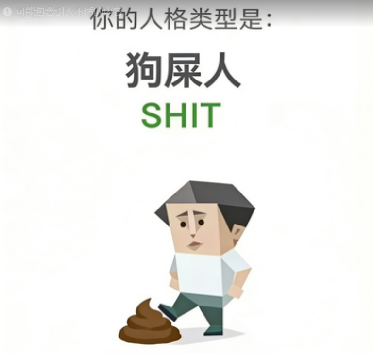 SHIT 人格图（愤世者）