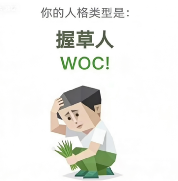 WOC! 人格图（握草人）
